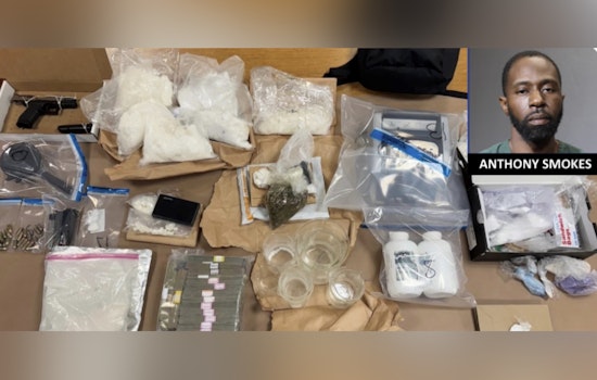 Convicted Felon Anthony Smokes Back in Custody After Jacksonville Sheriff's Office Discovers Drug Cache and Firearm