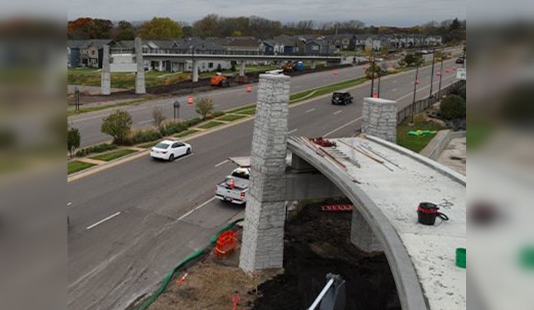Coon Rapids Pedestrian Bridge Installation Delayed Due to Transport Damage