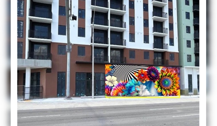 Coral Springs Set for New Public Mural, City Commission to Decide on CJ Hungerman's Vibrant Design