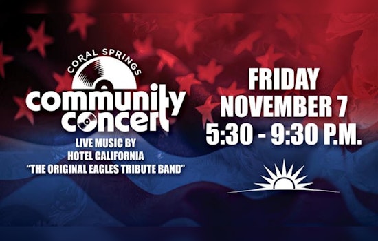 Coral Springs to Celebrate Veterans with Patriotic Community Concert featuring Tribute Bands