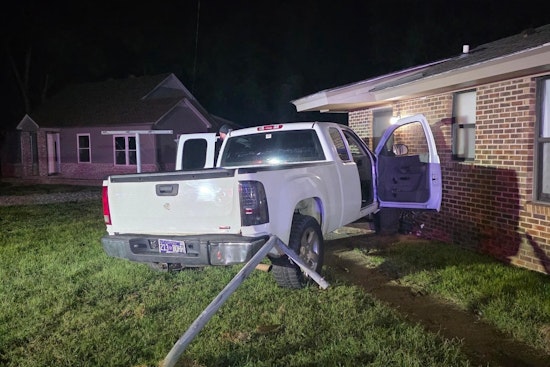 Covington Man Charged After Crashing Truck into Building and Fleeing Scene