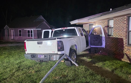 Covington Man Charged After Crashing Truck into Building and Fleeing Scene