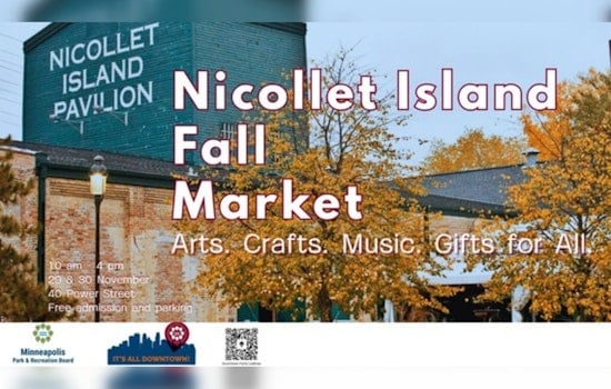 Cozy Movie Nights, Craft Workshops, and Holiday Shopping: Downtown Parks Unveils November Festivities at Nicollet Island Pavilion and Graco Park
