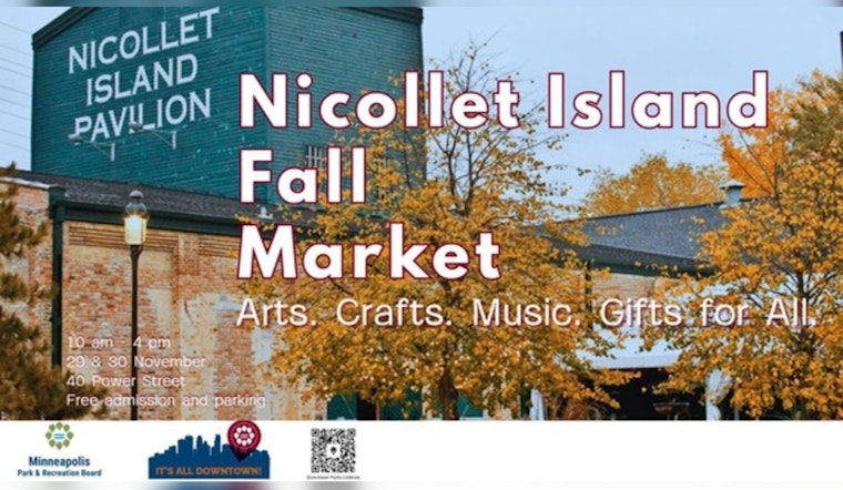 Cozy Movie Nights, Craft Workshops, and Holiday Shopping: Downtown Parks Unveils November Festivities at Nicollet Island Pavilion and Graco Park