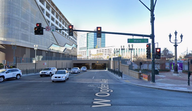Crash Near Downtown Las Vegas Sends One To Hospital