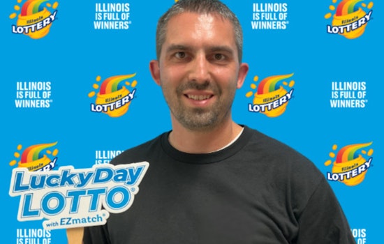 Crystal Lake Father of Five Strikes Luck with $550K Lucky Day Lotto Jackpot Win