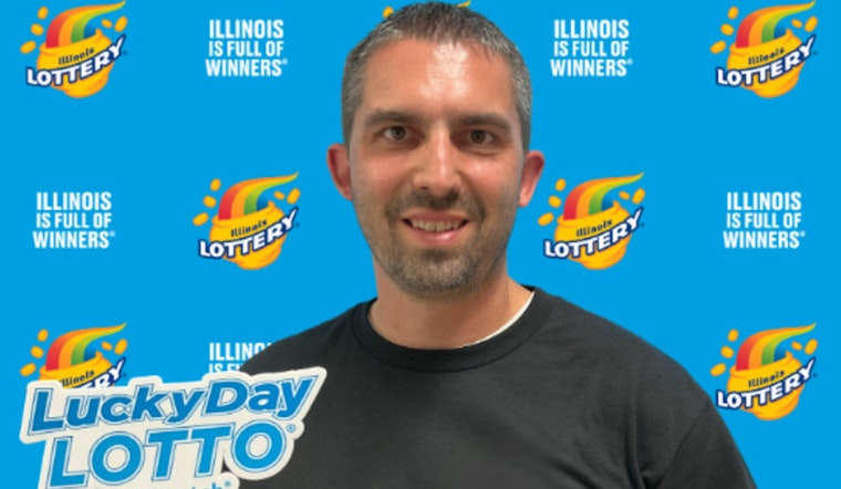 Crystal Lake Father of Five Strikes Luck with $550K Lucky Day Lotto Jackpot Win