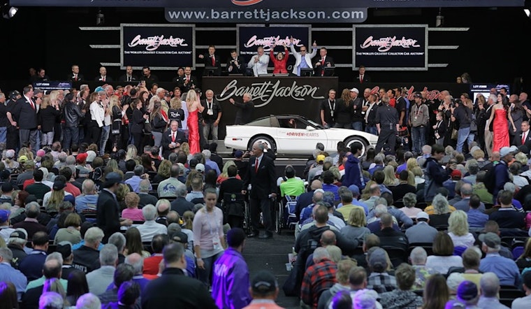 Custom Motorcycle Crafted by Paul Cox to be Auctioned by Barrett-Jackson in Scottsdale for Veterans' Aid