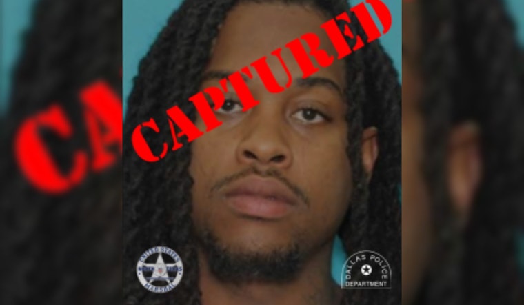 Dallas Police and U.S. Marshal's Task Force Arrest Suspect Darius Hinton on Domestic Violence Charges