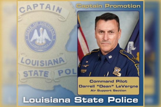 Darrell "Dean" LeVergne Soars to Lead Louisiana State Police Air Support Section