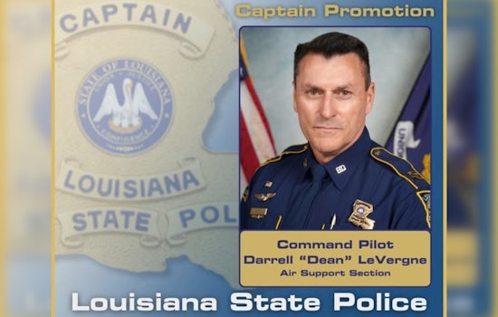 Darrell "Dean" LeVergne Soars to Lead Louisiana State Police Air Support Section