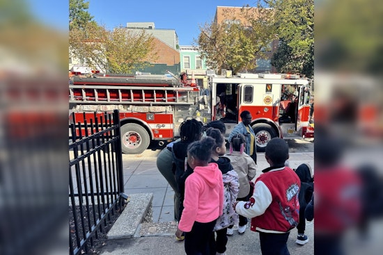 DC Fire and EMS Educate Center City Public Charter School Students on Fire Safety and Emergency Services