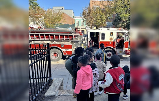 DC Fire and EMS Educate Center City Public Charter School Students on Fire Safety and Emergency Services