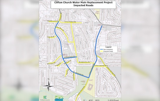 DeKalb County Launches Clifton Church Water Main Replacement to Enhance Water Supply Reliability