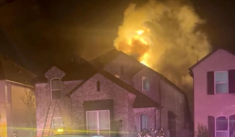 Denton County Responders Tackle Fires Amidst Storms, Community Braces for More Severe Weather