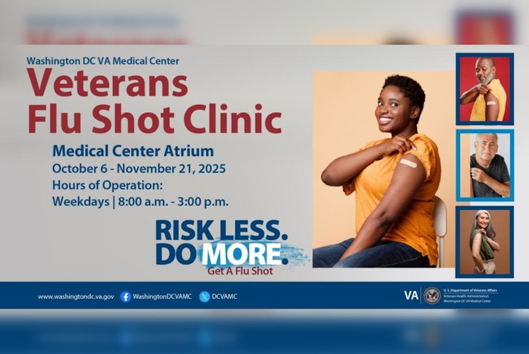 Department of Veterans Affairs Offers Free Flu Shots to Veterans at 65,000 Locations Nationwide