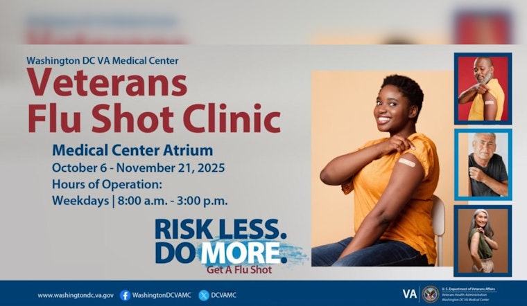 Department of Veterans Affairs Offers Free Flu Shots to Veterans at 65,000 Locations Nationwide