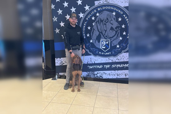 Deputy Vitek and K-9 Lucky of Lancaster County Sheriff's Office Earn Man-Trailing Certification