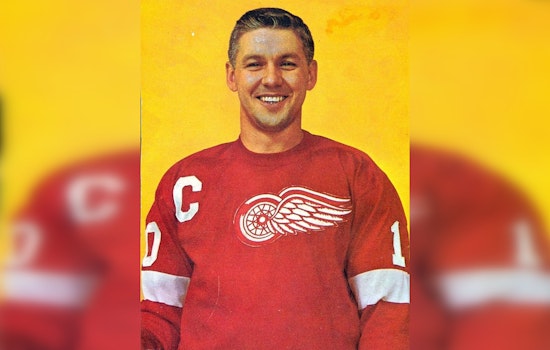 Detroit Red Wings to Honor Late Legend Alex Delvecchio with No. 10 Jersey Patch This Season