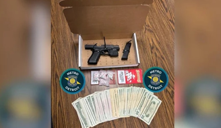 Detroit Traffic Stop Leads to Arrest and Seizure of Drugs and Firearms
