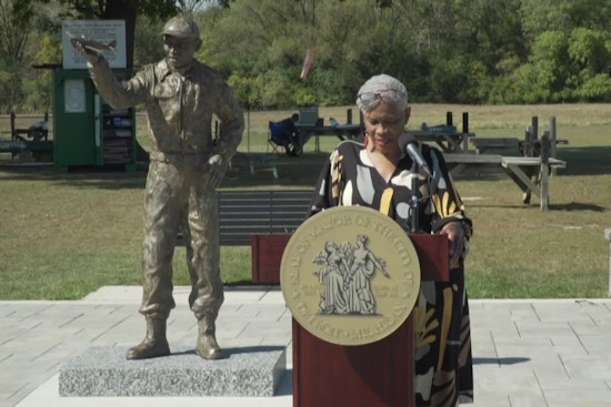 Detroit's Rouge Park Celebrates Reinstatement of Lt. Col. Alexander Jefferson Statue After Theft