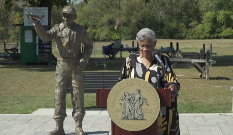 Detroit's Rouge Park Celebrates Reinstatement of Lt. Col. Alexander Jefferson Statue After Theft