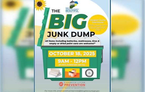 Douglas County Hosts Free BIG Junk Dump Event for Eco-Friendly Waste Disposal