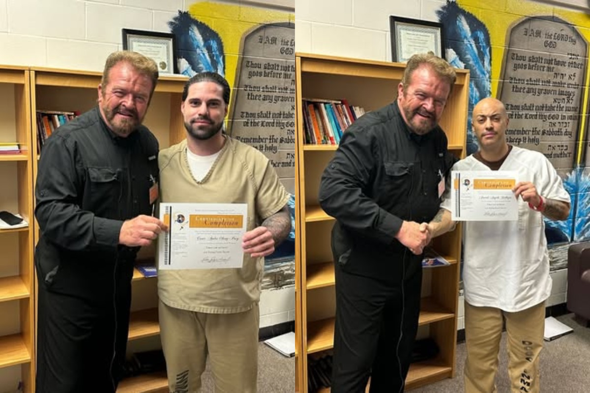 Inmate Douglas Riley Douglas County Inmates Complete Life-Changing Torah Studies Course,