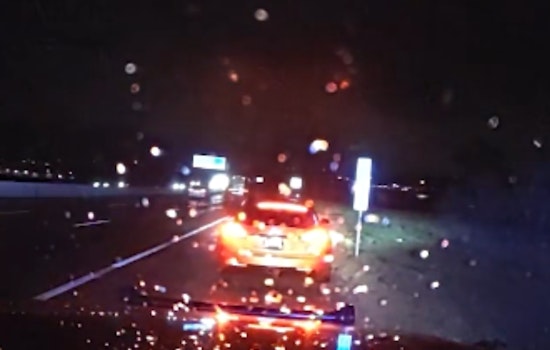 VIDEO: Douglas County Sheriff's Deputy Arrests Erratic Driver on Interstate 25 After High-Risk Chase and Drone-Assisted Search
