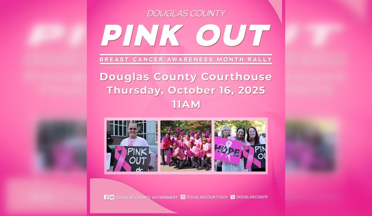Douglas County Unites for Pink Out Breast Cancer Awareness Rally this October