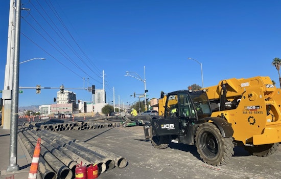 Downtown Las Vegas Drivers Face Slowdowns Amid Charleston Blvd Storm Drain Construction Project