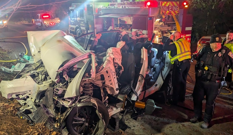 Driver Rescued from Fiery Crash by East Brookfield Firefighters, Expected to Survive After Intense Effort
