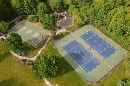 Dublin Enhances Community Life with Freshly Resurfaced Tennis and Basketball Courts