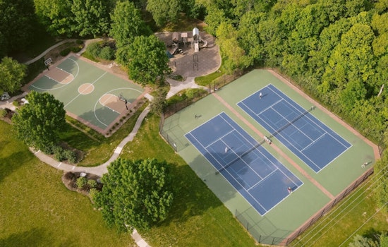 Dublin Enhances Community Life with Freshly Resurfaced Tennis and Basketball Courts