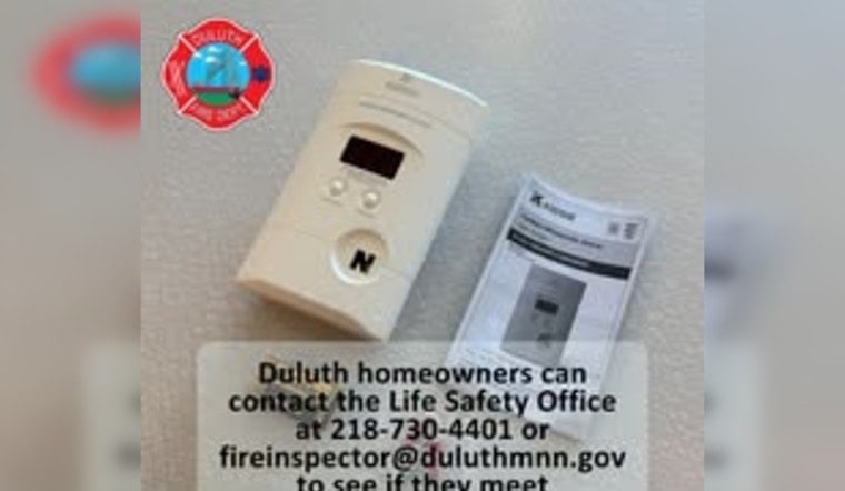 Duluth Fire Department Offers Free Carbon Monoxide Alarms to Enhance Home Safety
