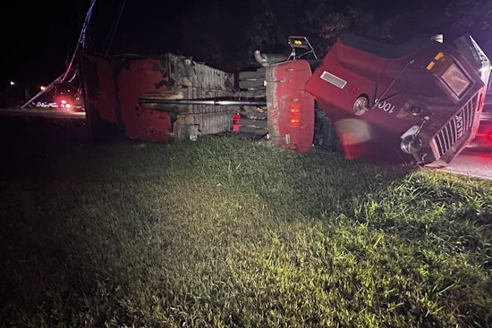 Dump Truck Overturns on Old Statesville Road Near Huntersville as Traffic Delays Ensue and No Injuries Reported