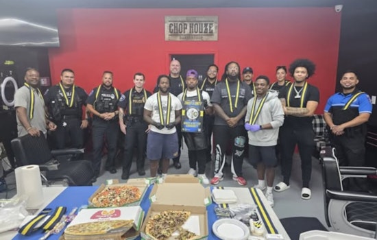 Duncanville Police and Chop Houze Elite Barber Shop Kick Off Community-Building "Shop Talk" Program