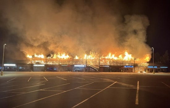 Early Morning Fire Causes Evacuations, Damages Businesses in Nederland's Caribou Village Shopping Center