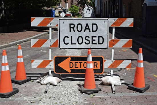 East Commerce Street in Downtown San Antonio Closed as Crews Work on "Weakened" Scaffolding Amid Busy Event Weekend