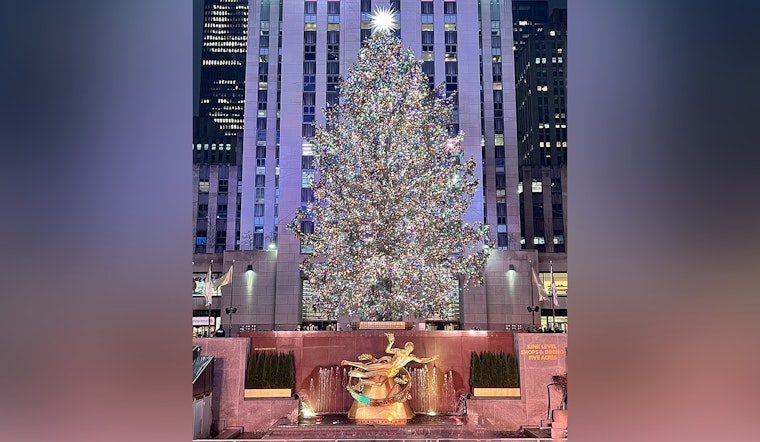 East Greenbush's Towering Spruce Set to Dazzle as Rockefeller Center's Christmas Tree in NYC