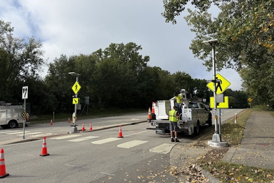 Eden Prairie Enhances Pedestrian Safety with New Flashing Beacons at Key Crossings
