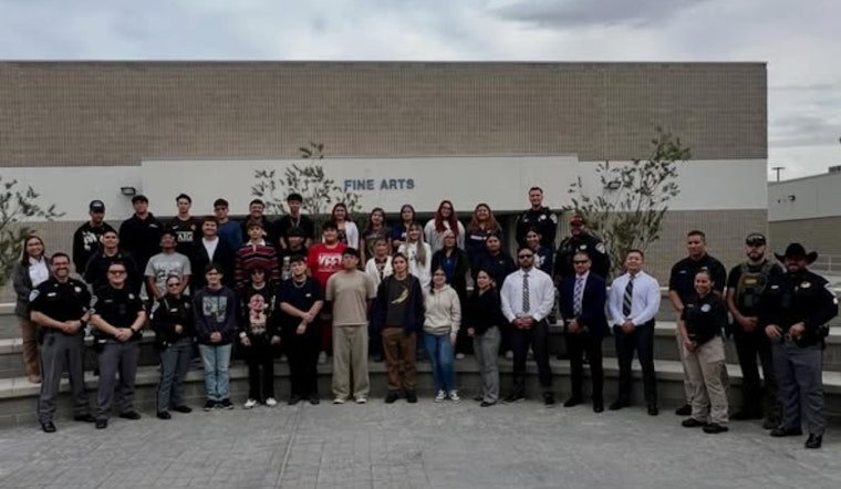 El Paso County Deputies Engage with Students at Mountain View High in Law Enforcement Education Outreach
