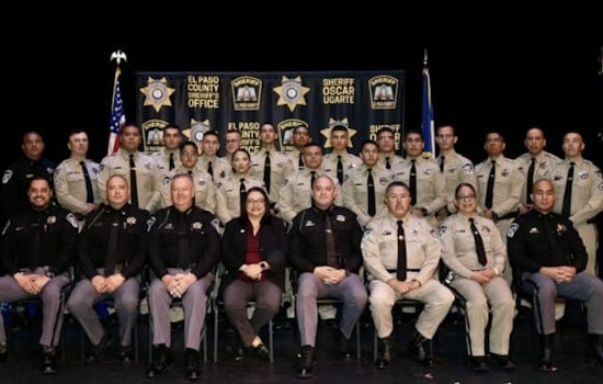 El Paso County Sheriff's Office Celebrates Graduation of New Detention Officer Class 'Desert Echo'