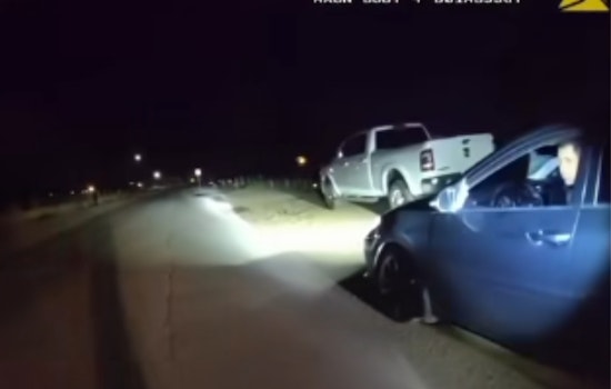 VIDEO: El Paso Deputies Apprehend Fleeing Suspect, Alexis Ortega, Without Incident