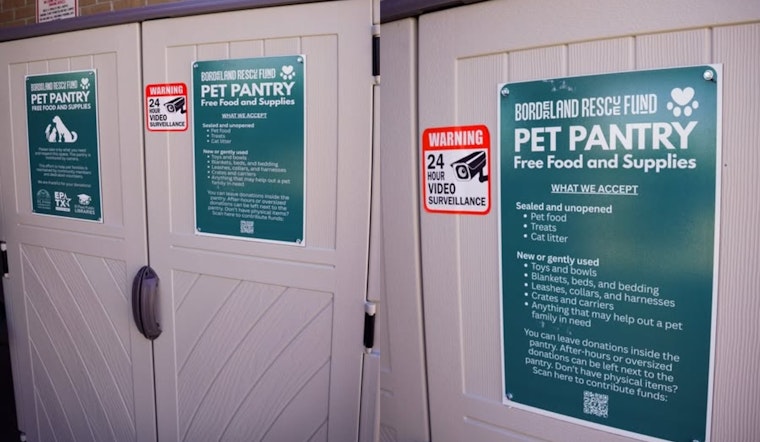 El Paso Libraries Partner with Borderland Rescue Fund to Launch Pet Pantries for Owners in Need