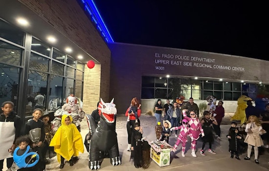 El Paso Police Department Hosts Pre-Halloween Trunk or Treat Safety Event to Educate Families