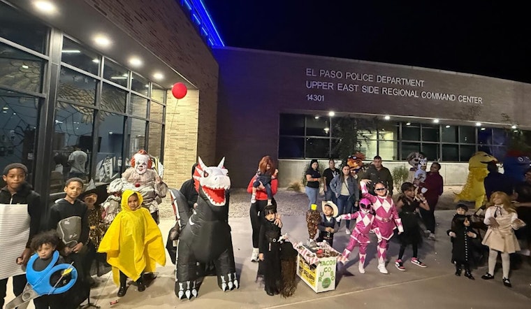 El Paso Police Department Hosts Pre-Halloween Trunk or Treat Safety Event to Educate Families