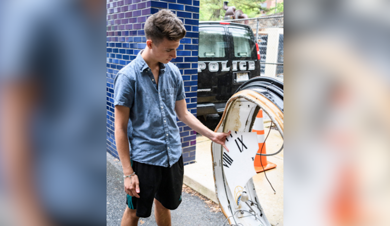 Ellicott City Embraces 80s Nostalgia in "Back to the Future" Themed Campaign to Revitalize Historic Clock Tower
