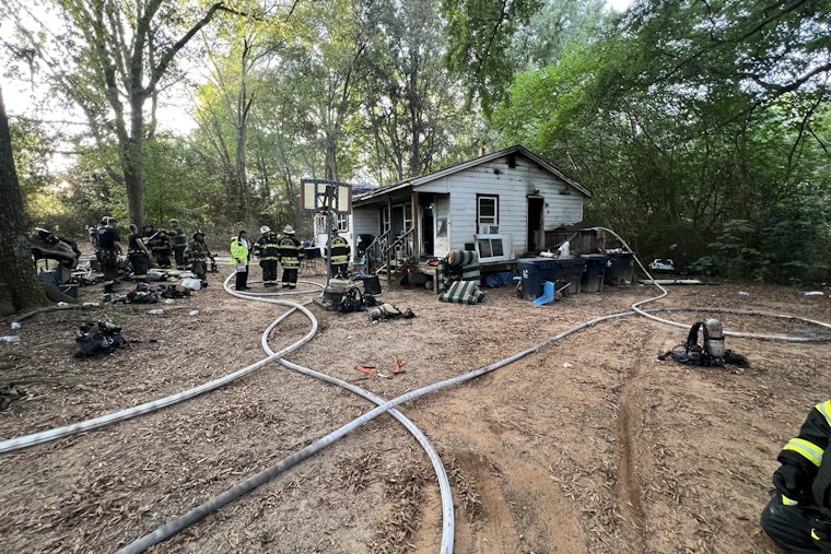 Emergency Crews Battle Blaze and Rescue Occupants from Huntersville Home Fire