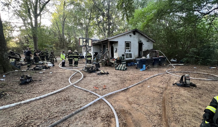 Emergency Crews Battle Blaze and Rescue Occupants from Huntersville Home Fire